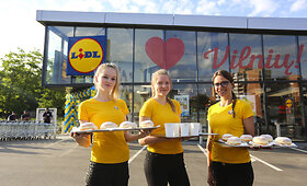 Atidaromos "Lidl&ldquo; parduotuvės Vilniuje