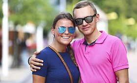Palangos J.Basanavičiaus gatvės praeivių stilius