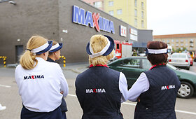 Evakuota Žalgirio &bdquo;Maxima&ldquo; Vilniuje