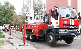 Atvira liepsna degė bendrabutis