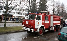 Vilniuje evakuota vidurinė mokykla 