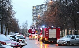 Gaisras Vilniaus S.Konarskio mokykloje 
