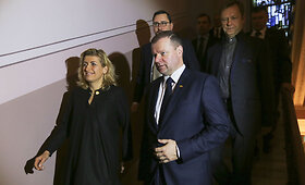 Ministras pirmininkas Saulius Skvernelis pristatė naująjį ministrą Kultūros ministerijoje