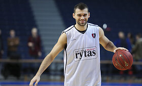 &bdquo;Lietuvos ryto&ldquo; treniruotė prie&scaron; akistatą su &bdquo;Hapoel&ldquo;