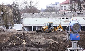 Nugriautas kino teatras &bdquo;Lietuva&ldquo;