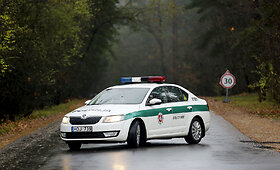 Paskutinį spalio sekmadienį policija Vilniuje surengė reidą