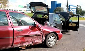 Keturių automobilių avarija Vilniuje