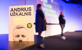 Andriaus Užkalnio knygos &bdquo;Minčių srautas&ldquo; pristatymas