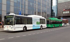 Vilniečiams pristatyti nauji autobusai