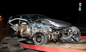 Vilniuje susidūrė 3 automobiliai, nukentėjo 5 žmonės