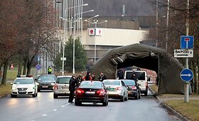 Prie &bdquo;Litexpo&ldquo; rūmų sustiprintas saugumas