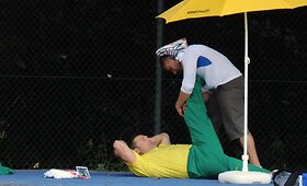 V.Alekna kvalifikacijos dieną