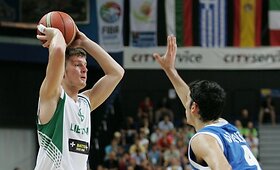 Europos krep&scaron;inio čempionato ketvirtfinalis: Lietuva - Graikija