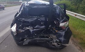 Daug aistrų sukėlusi sunkvežimio avarija prie &bdquo;Megos&ldquo;