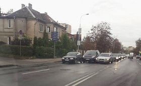 Antradienio popietę Vilniuje pasipylė avarijos