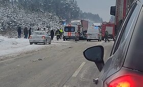 Slidžiuose pirmadienio keliuose &ndash; eismo įvykiai