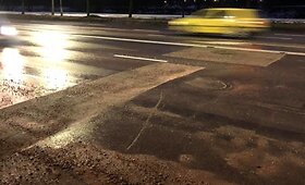 Kauno ir Vilniaus duobėse vairuotojai prakirto ratus