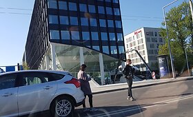 Pirmadienio avarija Vilniaus &Scaron;eimyni&scaron;kių gatvėje