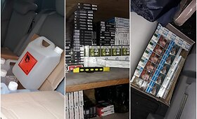 VSAT pareigūnų laimikis