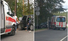 Per kaktomu&scaron;ą Nemenčinės plente sužeisti 7 žmonės
