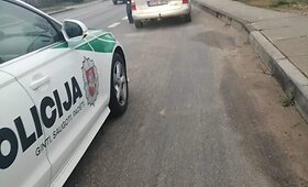 &Scaron;e&scaron;tadienio reidas Utenos apskrities keliuose