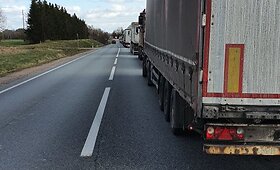 Vilkikų eilė Latvijos&ndash;Lietuvos pasienyje