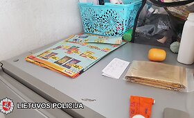 Kratų name, kuriame apsigyveno &scaron;eimos su vaikais i&scaron; taboro