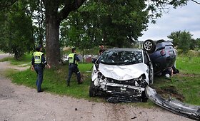 Trečiadienio avarija Didžiojoje Rie&scaron;ėje