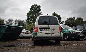 Kaune policija sulaikė vogtą BMW
