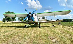 An-2 lėktuvas Čiudi&scaron;kių gyvenvietėje: policija renka įkalčius