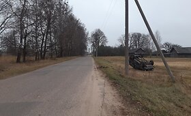 Kari&scaron;kių visureigio avarija pasienyje su Baltarusija