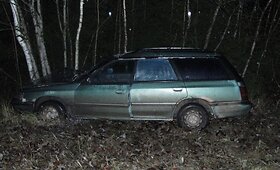  &bdquo;Subaru Legacy&ldquo; avarijos padariniai