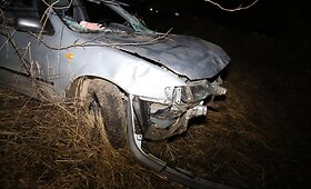 &bdquo;Nissan Almera&ldquo; avarija Lentvario gatvėje