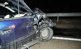 &bdquo;Opel&ldquo; ir &bdquo;Nissan&ldquo; avarija Molėtų plente