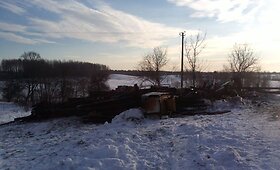 Gaisro Vibranti&scaron;kių kaime padariniai