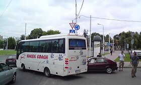 Čekų autobuso avarija Vilniuje