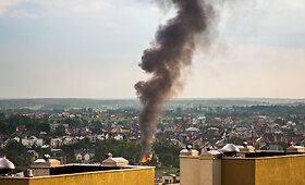 Buivydi&scaron;kių gyvenvietėje degė namas