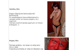 Su para&scaron;iutu, bet be liemenėlės