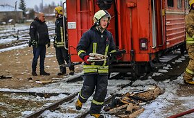 Panevėžio siauruke kilusio gaisro padariniai