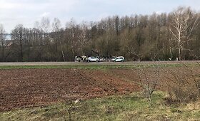 Mi&scaron;kavežio avarija Lazdijų rajone