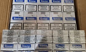 Akmenės rajone sulaikytas didžiulis nelegalių cigarečių kiekis