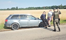 Pažeidėjo gaudynėse pareigūnams prireikė ir &bdquo;ežio&ldquo;