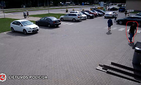 Turto sugadinimo visuotinai pavojingu būdu byloje užfiksuotas įtariamasis