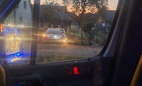 Rytinė &bdquo;Mercedes&ldquo; avarija Prienuose