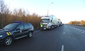 Belgijoje vogtas vilkikas &bdquo;Scania&ldquo; su puspriekabe