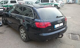 Kaune pavogtas &bdquo;Audi A6&ldquo; sulaikytas Jonavoje
