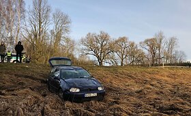 &bdquo;VW Golf&ldquo; ir &bdquo;Opel Zafira&ldquo; avarijos prie Mažeikių