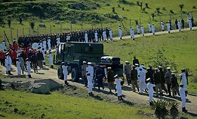 PAR vyksta Nelsono Mandelos laidotuvės