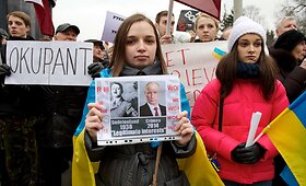 Visame pasaulyje &ndash; Ukrainą palaikantys mitingai