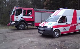 &Scaron;irvintų rajone sprogus dujotekiui kilo didžiulis gaisras